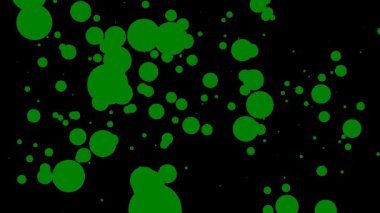 Siyah renkli soyut yeşil arkaplan