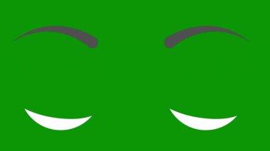 Gözlü gözler, vektör, illüstrasyon, beyaz arka planda.