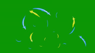 fantezi kaotik renkli fraktal desen. Soyut fraktal şekiller. 3d resimleme arkaplanı veya duvar kağıdı oluşturuluyor.