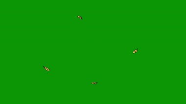 Tasarım için arka planı olan yeşil bir yaprak.