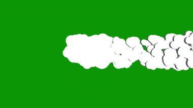 Yeşil arka planda bir damla su