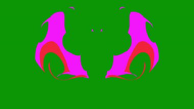 Renkli saykodelik psikedelik sanat arka planı