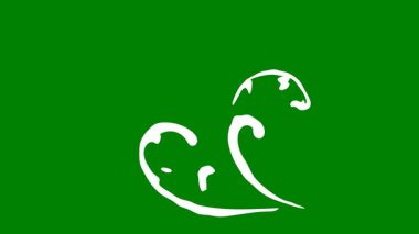 Ülke devletinin yeşil bayrağı.