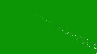 Noel için yeşil konfeti arka planı