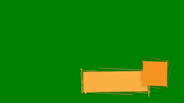 Tasarım şekilli soyut yeşil arkaplan