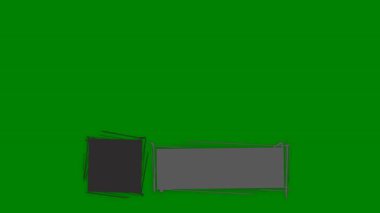 TV düz ikon vektör illüstrasyonu