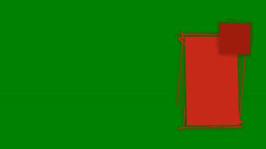 Benin bayrağı eski doku ile