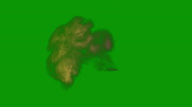 fantezi kaotik renkli fraktal desen. Soyut fraktal şekiller. 3d resimleme arkaplanı veya duvar kağıdı oluşturuluyor