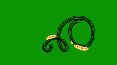 Kırmızı kurdeleli yeşil bir Noel ağacı. Yeni yıl konsepti.