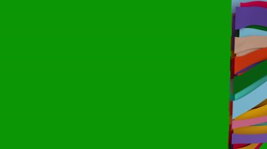 Kopya alanı ile renkli soyut arkaplan