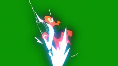 hareket bulanıklığı olan soyut yeşil arkaplan.