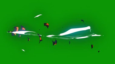 yeşil soyut arkaplan, renkli doku, duvar kağıdı,