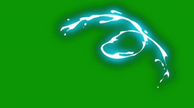 Yeşil soyut grunge arka plan