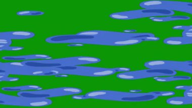 Disklerle açık mavi vektör arkaplanı.