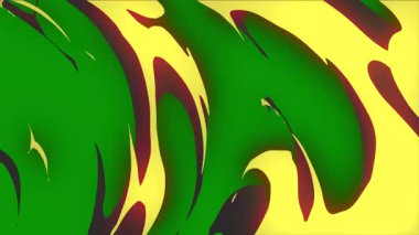 Soyut arka plan sanatı. 3 boyutlu illüstrasyon. çok renkli arkaplan. çağdaş sanat