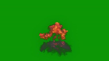 Yeşil ve siyah renkli soyut arkaplan