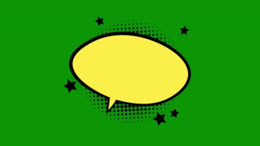 Konuşma balonu simgesinin, vektör tasarımı