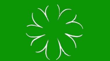 Yonca simgesi vektör illüstrasyonu