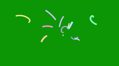 açık çokrenkli, renkli benekli gökkuşağı vektör dokusu.