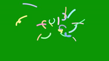 Soyut basit burç süslerinin kusursuz deseni