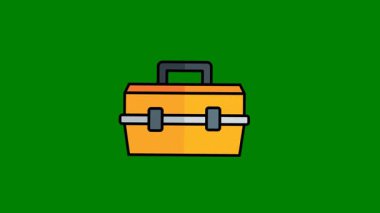 Çizgi film simgesinin vektör çizimi