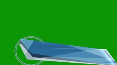 beyaz üçgen çizgileri olan yeşil arkaplan