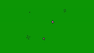 Soyut geometrik şekilli kusursuz desen