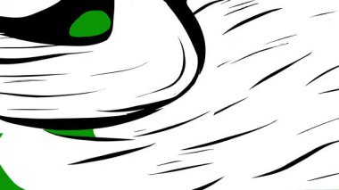 Moda baskıları, grafikler, arka planlar için yeşil fırça darbesi kusursuz desen tasarımı