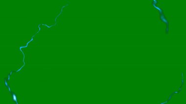 fantezi kaotik renkli fraktal desen. Soyut fraktal şekiller. 3d resimleme arkaplanı veya duvar kağıdı oluşturuluyor.