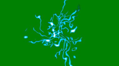 fantezi kaotik renkli fraktal desen. Soyut fraktal şekiller. 3d resimleme arkaplanı veya duvar kağıdı oluşturuluyor