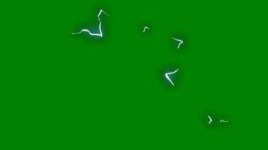 Yeşil arka plan. Vektör illüstrasyonu