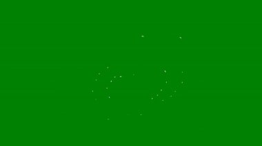 yeşil arka planda yeşil yaprak