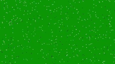 Birçok daireye sahip soyut yeşil arkaplan.