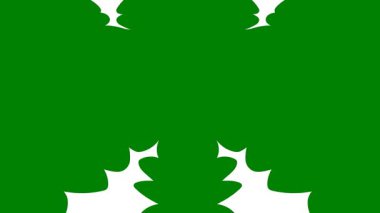 hareket bulanıklığı olan soyut yeşil arkaplan