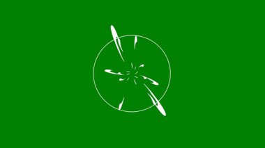 yeşil yaprak resmetme vektörü