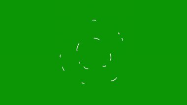 bir ağacın yeşil renk simgesi