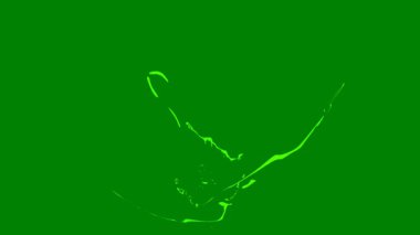 fantezi kaotik renkli fraktal desen. Soyut fraktal şekiller. 3d resimleme arkaplanı veya duvar kağıdı oluşturuluyor.