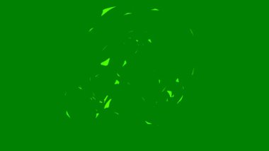 Soyut yeşil arkaplan. Vektör illüstrasyonu