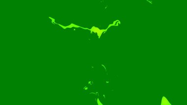 fantezi kaotik renkli fraktal desen. Soyut fraktal şekiller. 3d resimleme arkaplanı veya duvar kağıdı oluşturuluyor