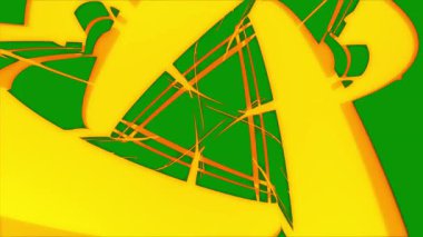 fantezi kaotik renkli fraktal desen. Soyut fraktal şekiller. 3d resimleme arkaplanı veya duvar kağıdı oluşturuluyor.