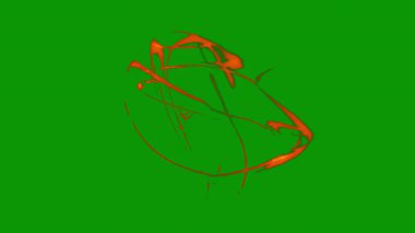 fantezi kaotik renkli fraktal desen. Soyut fraktal şekiller. 3d resimleme arkaplanı veya duvar kağıdı oluşturuluyor.