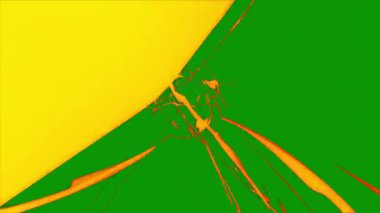 fantezi kaotik renkli fraktal desen. Soyut fraktal şekiller. 3d resimleme arkaplanı veya duvar kağıdı oluşturuluyor