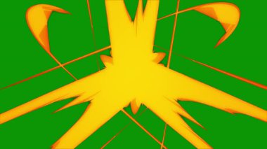 fantezi kaotik renkli fraktal desen. Soyut fraktal şekiller. 3d resimleme arkaplanı veya duvar kağıdı oluşturuluyor