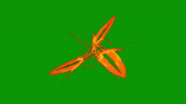 fantezi kaotik renkli fraktal desen. Soyut fraktal şekiller. 3d resimleme arkaplanı veya duvar kağıdı oluşturuluyor.