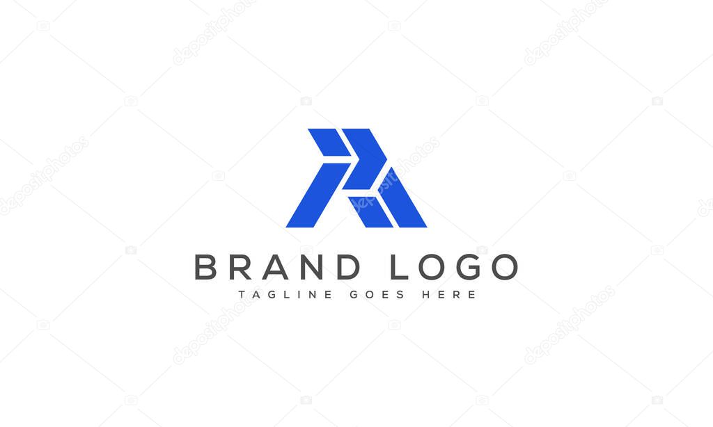 Letter RA logo design vector template design for brand.