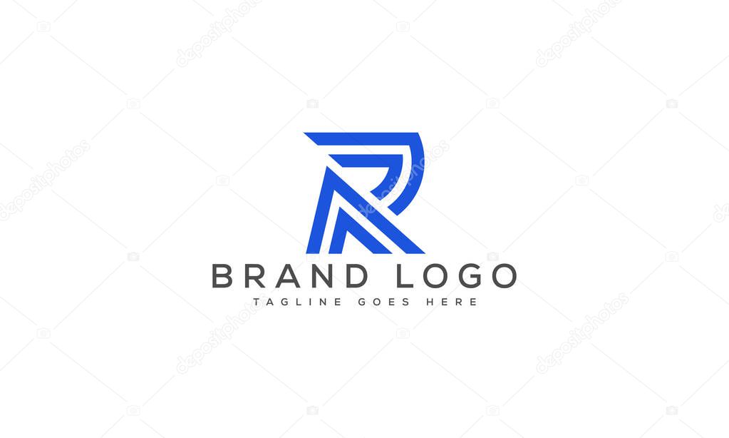 Letter RA logo design vector template design for brand.