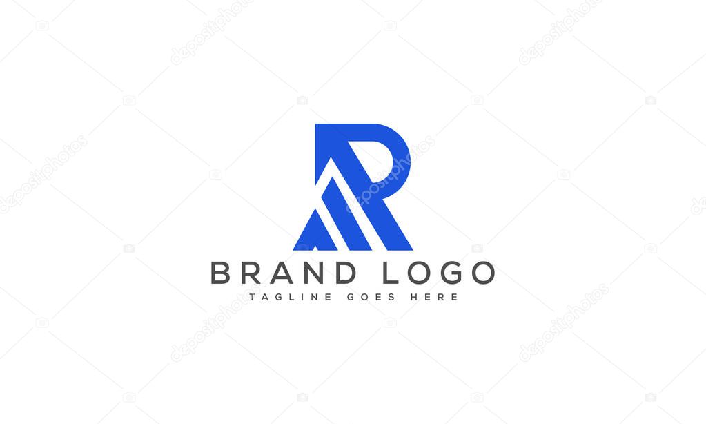Letter RA logo design vector template design for brand.