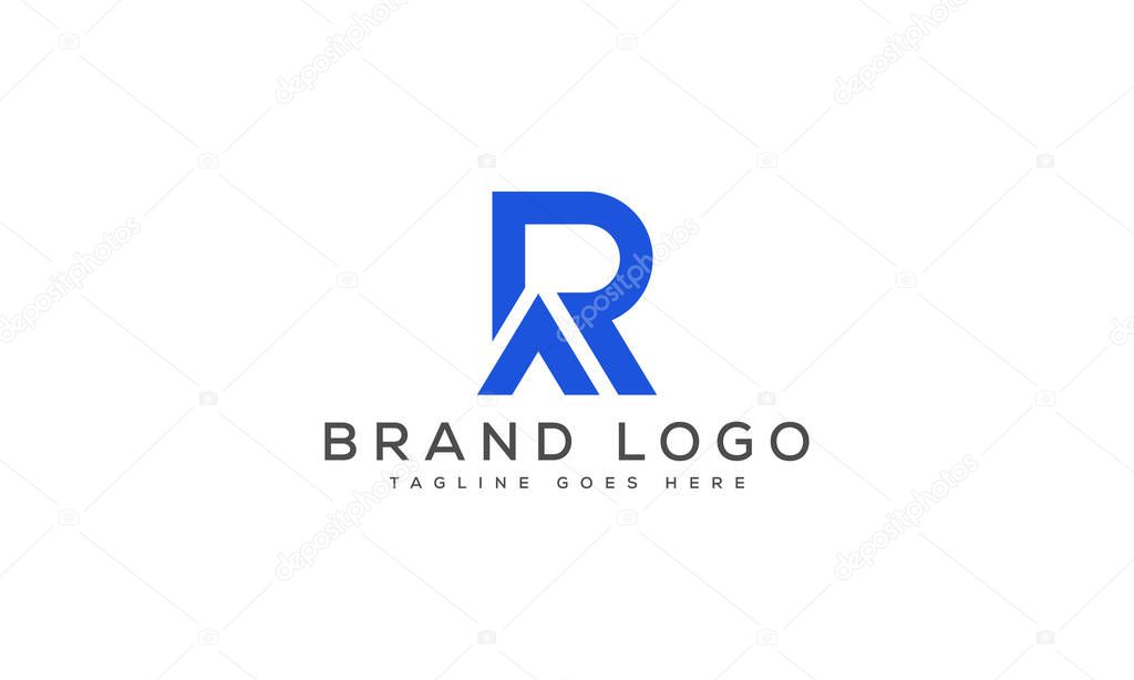 Letter RA logo design vector template design for brand.