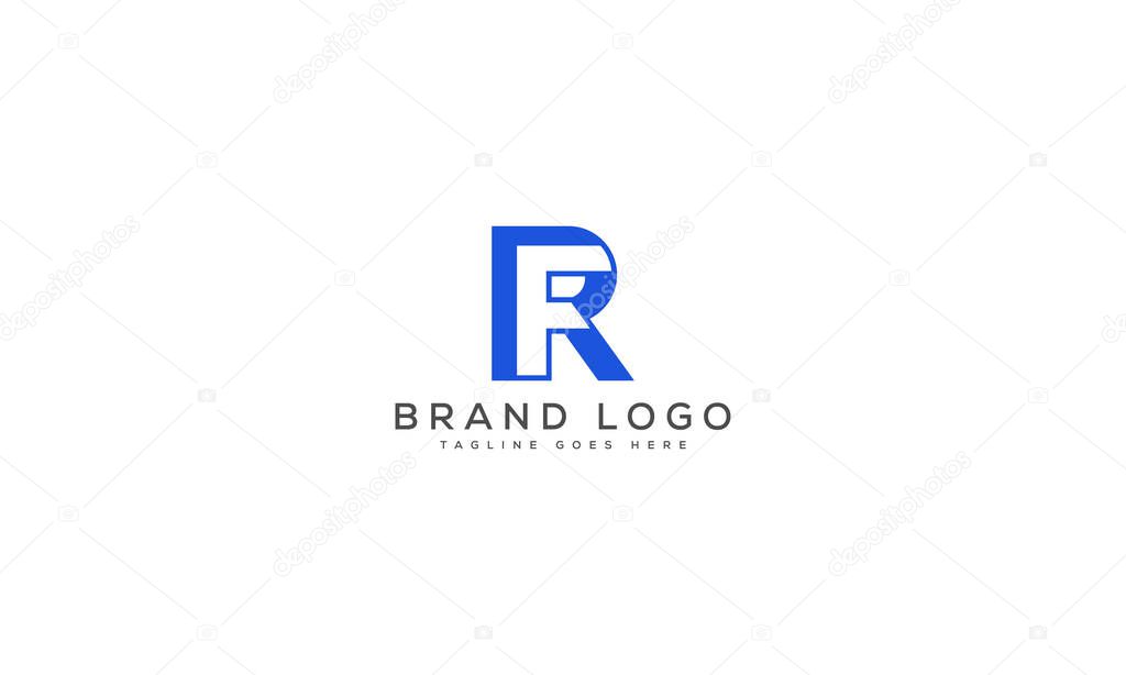 Letter FR logo design vector template design for brand.