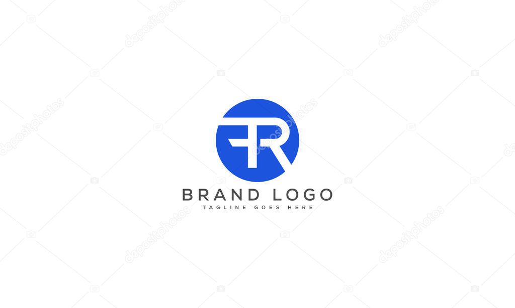 Letter FR logo design vector template design for brand.
